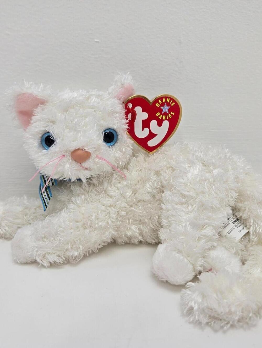 Ty Beanie Baby “Starlett” the White Cat (6.5 inch)